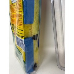 O-Cedar Big Easy Butterfly Sponge Mop Refill with Scuff Eraser Yellow New