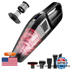 Evekas Handheld Vacuum Cordless 9000Pa Strong Suction 2 Suction Modes Type-C