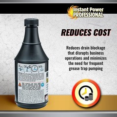 Pack of 4 Instant Power Professional 8877 Sink Drain Opener Cleaner Clog 20 Oz