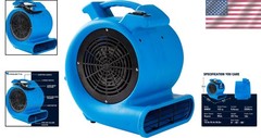 Lightweight 1/2HP Air Mover – 2200 CFM for Efficient Drying and Circulation