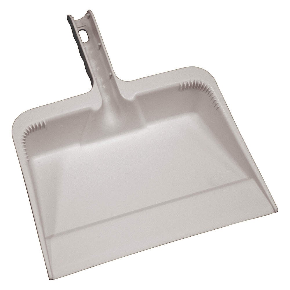 GRAINGER 48LZ15 Handheld Dust Pan,White 48LZ15