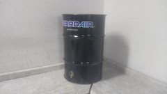 Guardair N630 30 Gal Volume Capacity Black Steel Open Head Vacuum Drum