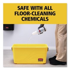 Rubbermaid Commercial HYGEN Q95088YW 6.8 gal. Charging Bucket – Yellow New