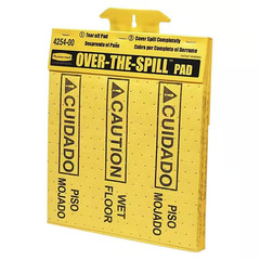 16.5 In. X 14 In. Polypropylene Bilingual Over-The-Spill Pad Tablet