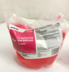 Ecolab 601010 Bathroom Cleaner 2 Liter Bags 2pk