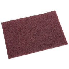 Scotch-Brite PROFESSIONAL 04029 6 in. x 9 in. Hand Pad – Maroon (60/Carton) New