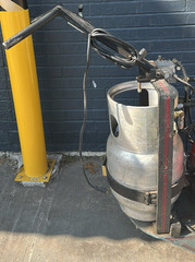 Eagle 21″ Propane Buffer w/Honda GXV340 11.0,propane floor scrubber used