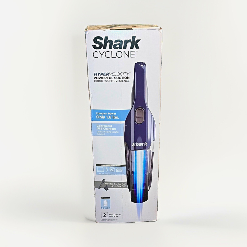 Shark Cyclone Cordless Bagless Hand Vacuum XL Dust Cup w/ Tools CH951