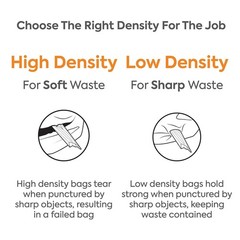 Coastwide 40-45 Gallon Trash Bag 40 X 48 High Density 22 Mic Black 150 Bags/Box