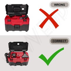 14-37-0160 Vac Hose Replace older 0880-20 Compatible with 18V Black
