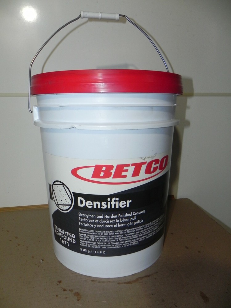 BETCO Crete 5 gallon pail Densifier Compound 1671 NEW