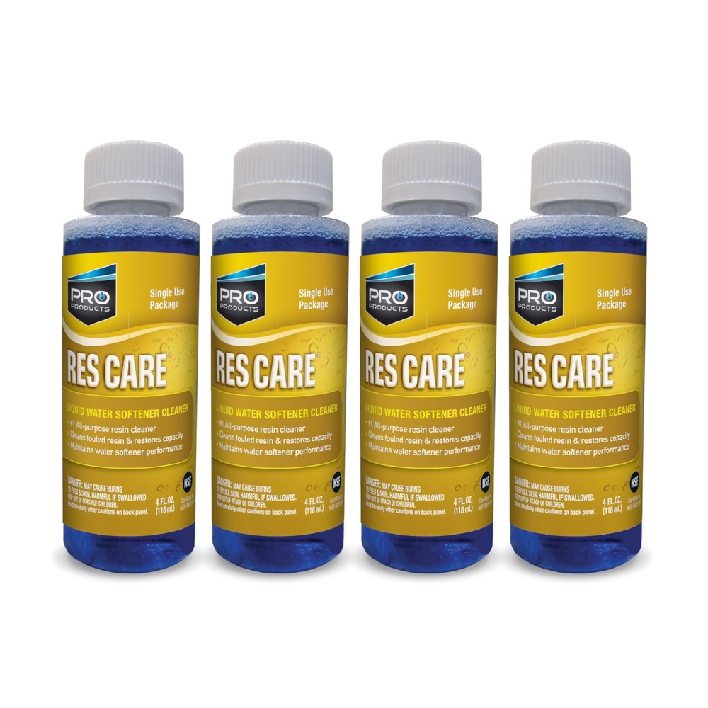 Pro Products Res Care Liquid Water Softener 4 Fl Oz (Pack of 4), Clear