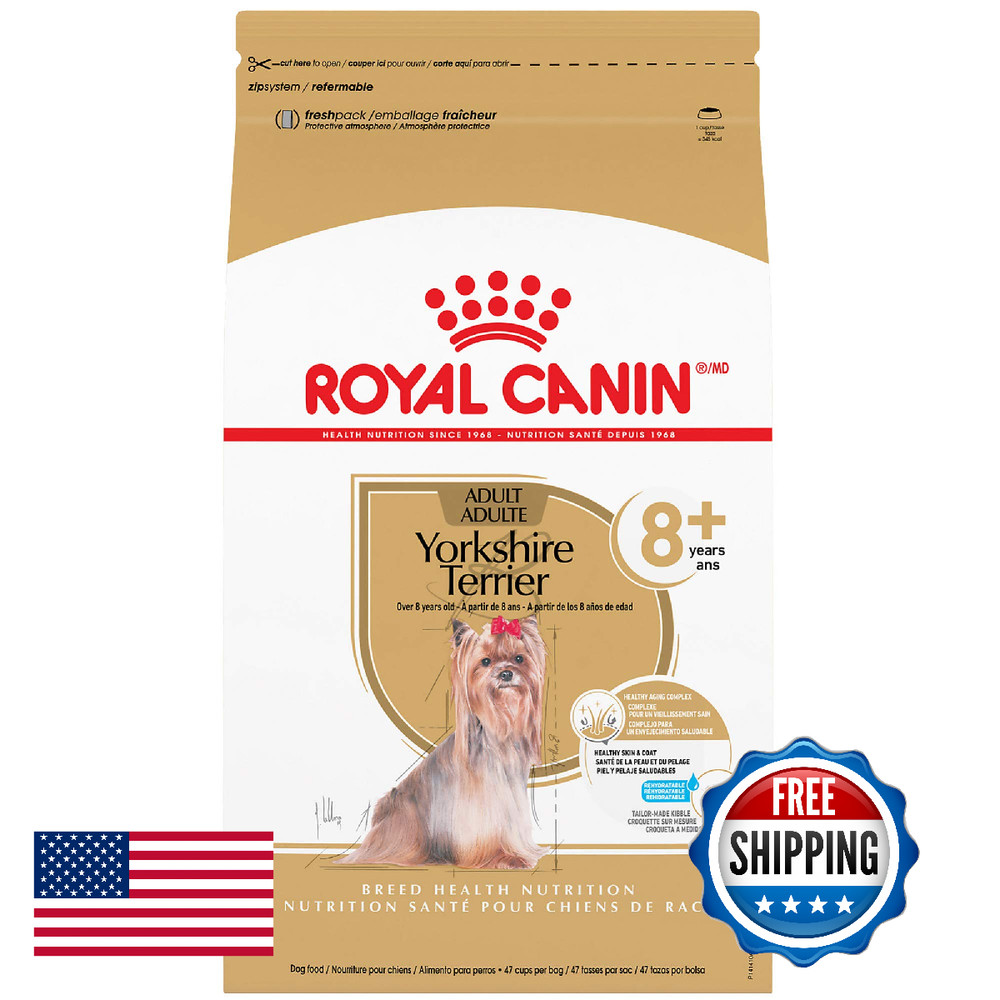 Royal Canin Yorkshire Terrier Adult 8 Dry Dog Food For Aging Dogs