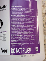 PDI Super Sani-Cloth Germicidal Disposable Wipe Q55172 160 count exp: 06/2026