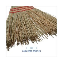 Boardwalk 951TCT Lobby/Toy Broom w/ 39″ Wood Handle – Red/YEL (12/Carton) New