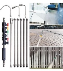 Xiny Tool Pressure Washer Extension Wand, 10 Pack Set – 4000 PSI