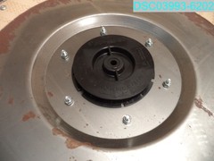 RUSTED 27″ Metal Pad Driver For Diamond Impregnated Pads Or Strip Pads