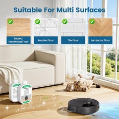 CPLIKE 2 Pack Floor Cleaning Solution 10.1 Fl Oz (Pack of 2), L10S ultra-Blue