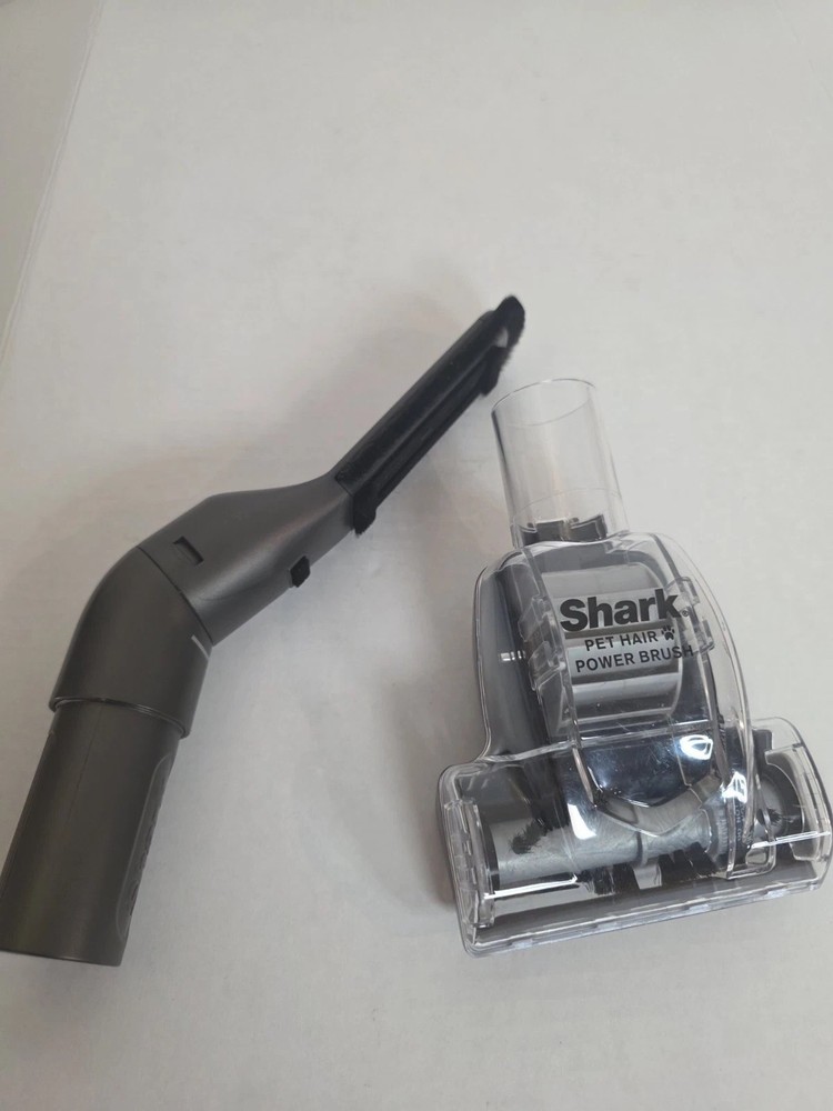 Shark Pet Hair Power Brush Vacuum Attachment Brush Head w/ Wand, Gray