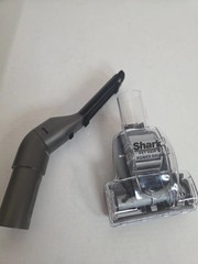Shark Pet Hair Power Brush Vacuum Attachment Brush Head w/ Wand, Gray
