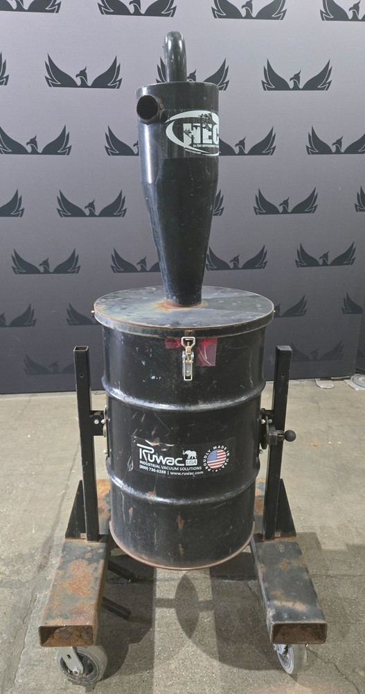 RUWAC 9955XLT HEC-XLT 30 Gallon Cyclone Pre-Separator USED