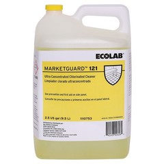 Ecolab Marketguard 121 All Purpose Cleaner, Concentrated Chlorinated, 2.5 Gal