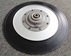 20″ COMPLETE FLOOR BURNISHER PAD DRIVER, UNKNOWN BRAND, USED