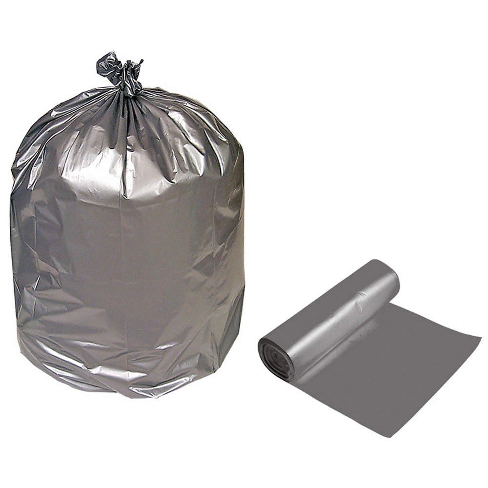 GRAINGER 796AR1 Trash Bags,Capacity 60 gal,39″ W,PK50 796AR1