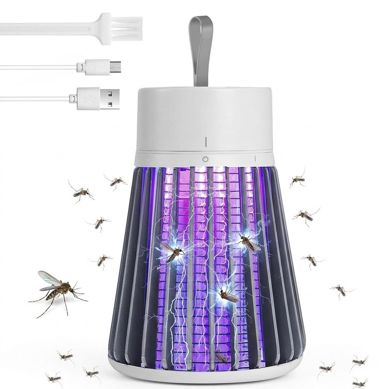 Sonicpulse Bug Zapper Rechargeable Mosquito Zapper Safety Grid Portable