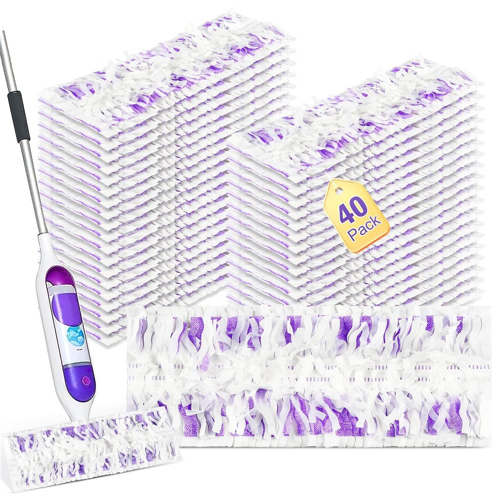 40 Pack Disposable Refill Pads for Power Mop™ Multi-Surface and for PowerM