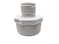 Van Enterprises PVC Garden Hose Adapter (Male 1.5″ NPT x 3/4″