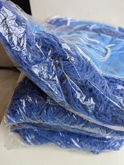 Uline 36-inch Infinity Twist Dust Mop Replacement Head, Model S-7120, Blue, NEW