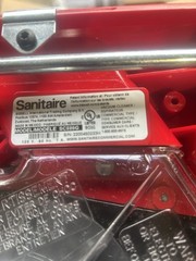 Commercial Upright Vacuum, New. Sanitaire Model SC886G.