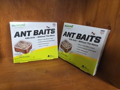 LOT OF 2 Rescue Ant Bait 4 Indoor Bait Stations Ea, 8 Total, Kills Mess-Free NEW