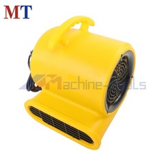 1/2HP 2500CFM Carpet Dryer 3-Speed Air Mover 15ft Cord Yellow US Standard