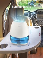 Dehumidifiers for Home, 34 oz Small Dehumidifier for Room, Quiet Dehumidifier…
