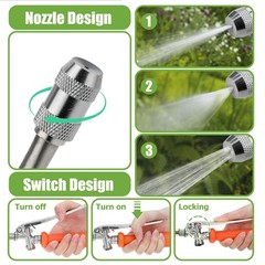 Tecreddy Replacement Pump 29 Inches Sprayer Wand x 2PCS – Orange Handle