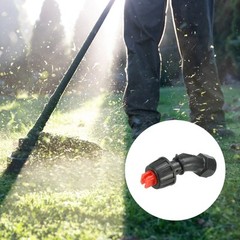 Spray Nozzle 1 Set – 110°Flat Fan Shaped Nozzle with 6pcs 0.15-0.6mm Tips