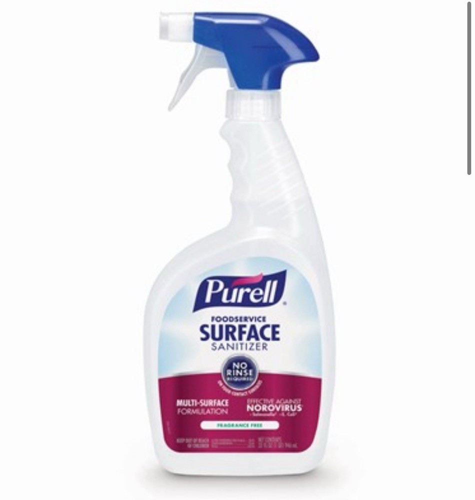 PURELL Foodservice Multi-Surface Sanitizer Unscented 334106RTL