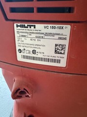 (1) Hilti VC 150-10 X Universal Wet / Dry Construction Vacuum Cleaner 120V