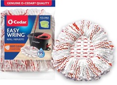 1 Pack O-Cedar EasyWring Microfiber Mop Refill, Deep Clean Replacement Head