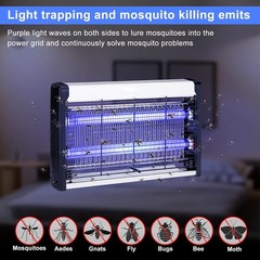 Electronic Mosquito Zapper Insect Killer Bug Zapper Pest Fly Trap Indoor/Outdoor