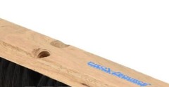 PRO-SOURCE 24″ Wide Horsehair Push Broom 3″ Bristle Length, Handle Not Incl