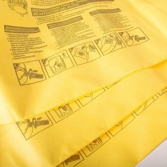 Tomkity 6 Packs Type D High Efficiency Filter Bags for 4 Gallon(6pcs), Yellow