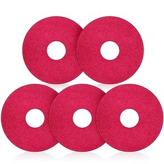 12″ Cleaning Orbiter Pads – 5 Pcs Commercial Floor Buffer & Scrubber for Hardwoo