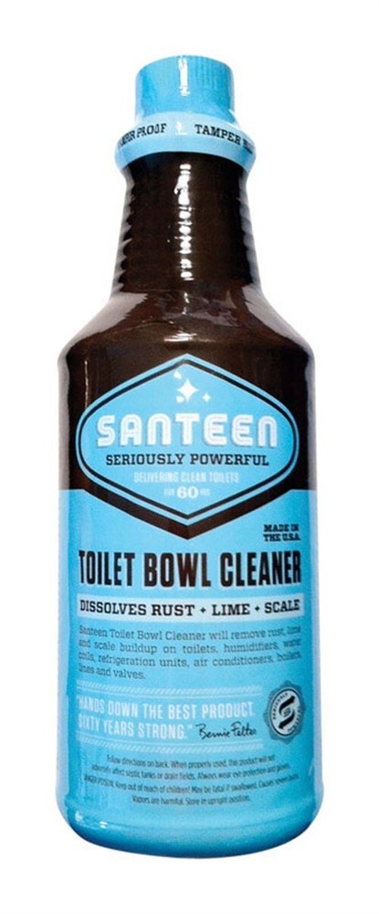 Santeen 00100 Dissolvers Rust Lime Scale Toilet Bowl Cleaner 32 oz. (Pack of 6)