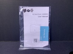 Aike AK2630S Compact Bathroom Automatic Hand Dryer 110v 1400W Silver-Please Read