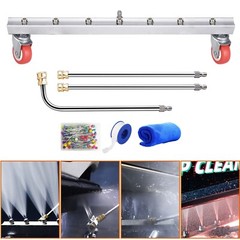 25.6″ Pressure Power Washer Undercarriage Under Car Cleaner 4000 PSI Water Broom