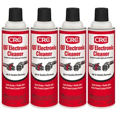 CRC 05103 QD Electronic Quick Drying Formula Contact Cleaner 11 Oz. Pack of 4