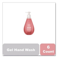 Method 00039CT 12 oz Gel Hand Wash – Pink Grapefruit Scent (6/Carton) New